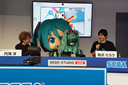 画像ギャラリー No.011のサムネイル画像 / ［TGS 2014］ミクダヨーさん，3歳を迎える。「初音ミク Project mirai でらっくす」，実機プレイも披露されたステージイベントをレポート