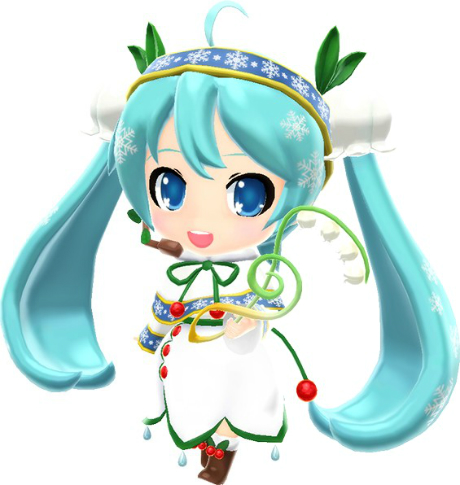 画像ギャラリー No.016のサムネイル画像 / 「初音ミク Project mirai でらっくす」に“雪ミク”がスペシャルコスチュームとして登場。新たな収録曲や進化した「ミュージックプレイヤー」の情報も