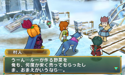 画像ギャラリー No.002のサムネイル画像 / 「ポポロクロイス牧場物語」雪に覆われた村「マシュー村」の情報が公開。村を救うため，ピエトロ王子は畑ダンジョンに挑む