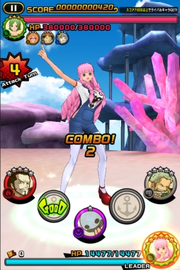 画像ギャラリー No.009のサムネイル画像 / 「ONE PIECE DANCE BATTLE」の登録ユーザー数が150万人突破。ルフィのボイスが実装に