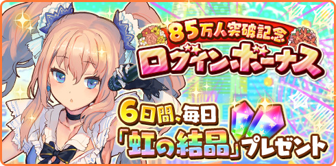 画像ギャラリー No.001のサムネイル画像 / 「トイズドライブ」，85万インストールを記念してログインボーナスを開催