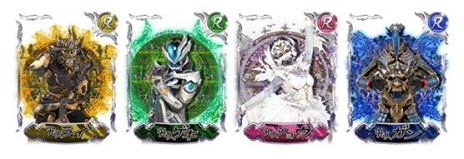 画像ギャラリー No.002のサムネイル画像 / 「衝撃ゴウライガン！！〜勝算への軌跡〜」正式サービススタート。ドラマ版のキャラクター達でチームを組み，スロット形式のバトルに挑もう