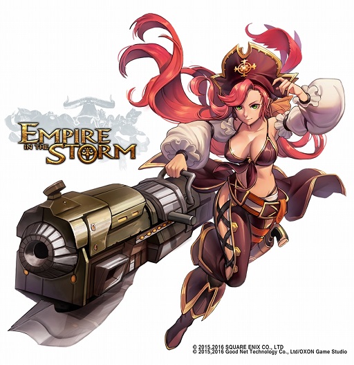 画像ギャラリー No.002のサムネイル画像 / 「EMPIRE IN THE STORM」新英雄キャラ「海賊王の娘キャシー」が登場