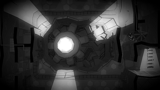 画像ギャラリー No.008のサムネイル画像 / ［TGS 2014］光に照らされたらアウト。モノクロ画面が印象的なアクションパズル「One Upon Light」プレイレポート