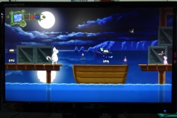 画像ギャラリー No.003のサムネイル画像 / ［TGS 2014］攻略の鍵はカモフラージュ！　二足歩行のカメレオンを操作する2Dアクション「キャンバレオン」をプレイしてみた