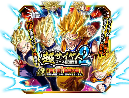 画像ギャラリー No.007のサムネイル画像 / 「ドラゴンボールZ ドッカンバトル」,1周年記念キャンペーンが開催