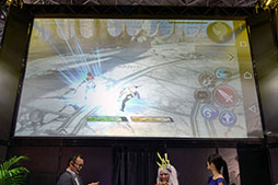 画像ギャラリー No.015のサムネイル画像 / ［TGS 2016］スマホ向け新作MMORPG「ゲートオブリベリオン」，星野プロデューサーがPvPを実機プレイしたステージイベントをレポート