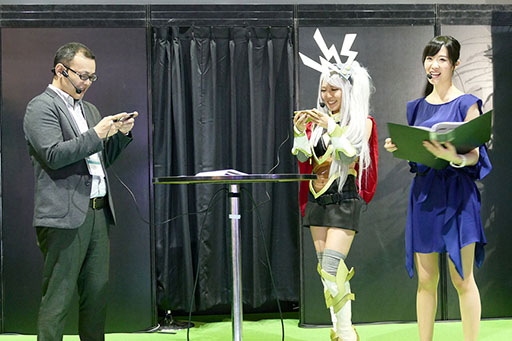 画像ギャラリー No.018のサムネイル画像 / ［TGS 2016］スマホ向け新作MMORPG「ゲートオブリベリオン」，星野プロデューサーがPvPを実機プレイしたステージイベントをレポート