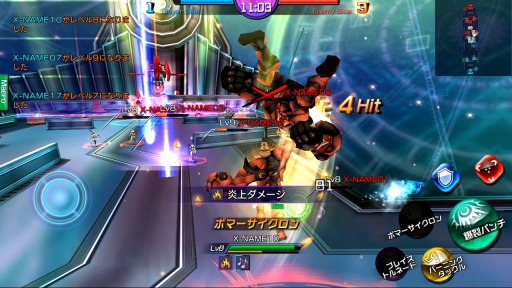 画像ギャラリー No.002のサムネイル画像 / チーム対戦型アクション「クロスワールド」Android向けαテストアプリを配信開始