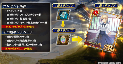 画像ギャラリー No.010のサムネイル画像 / 「オルタンシア・サーガ」で「Fate/stay night[UBW]」とのコラボが開幕。限定クエストをクリアしてSSRのコラボユニットを手に入れよう