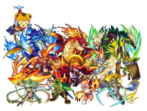 画像ギャラリー No.010のサムネイル画像 / iOS/Android向けラインバトルゲーム「大乱闘!ドラゴンパレード」が発表に