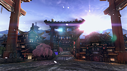 画像ギャラリー No.013のサムネイル画像 / 「LORD of VERMILION ARENA」，ライズを舞台にした新マップ「天領・邑羅」が発表。先行体験イベントが10月23日から開催へ