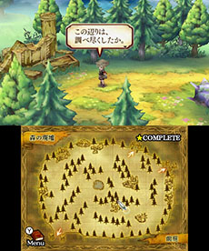 画像ギャラリー No.004のサムネイル画像 / 「レジェンド オブ レガシー」，ゲームの基本になる「冒険の流れ」に関する情報が公開に。エリア探索時には「カートグラフ」システムで臨場感たっぷりに表現