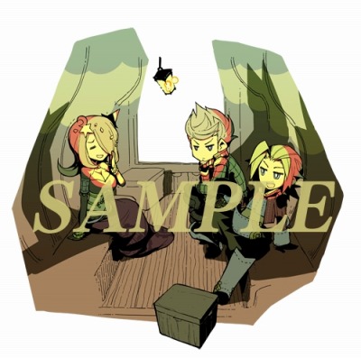 画像ギャラリー No.004のサムネイル画像 / 「レジェンド オブ レガシー」,平尾リョウ氏描き下ろし店舗特典イラストを公開