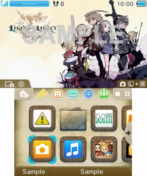 画像ギャラリー No.008のサムネイル画像 / 「レジェンド オブ レガシー」の3DS用テーマ5種類が配信スタート