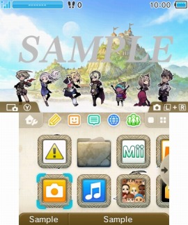 画像ギャラリー No.001のサムネイル画像 / 「レジェンド オブ レガシー」3DS用テーマの新デザイン3種類を配信スタート