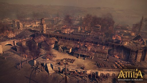 画像ギャラリー No.001のサムネイル画像 / ヤツらの町を焼き尽くせ！　「Total War: Attila」のバイキング系民族を使ったゲームプレイを紹介する1時間のデモムービーが公開