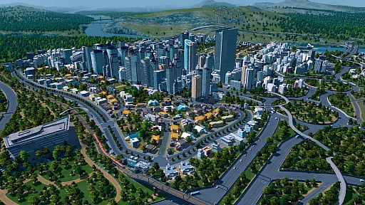 画像ギャラリー No.026のサムネイル画像 / 欧米でヒット中の都市建設シム「Cities: Skylines」をレビュー。きれいにカーブを描いた道路を自由に引いて,理想の都市建設を目指せ