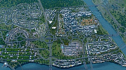 画像ギャラリー No.028のサムネイル画像 / 欧米でヒット中の都市建設シム「Cities: Skylines」をレビュー。きれいにカーブを描いた道路を自由に引いて,理想の都市建設を目指せ