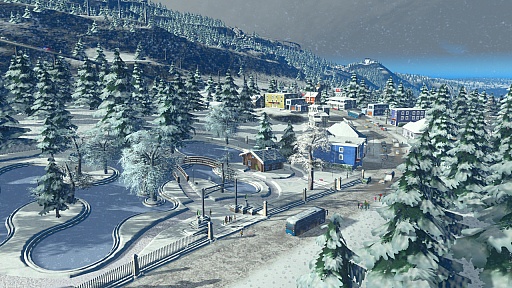 画像ギャラリー No.002のサムネイル画像 / 都市建設シム「Cities: Skylines」の最新拡張パック「Snowfall」と,無料アップデートが公開。「Steam」では現在,フリーウィークエンドを実施中