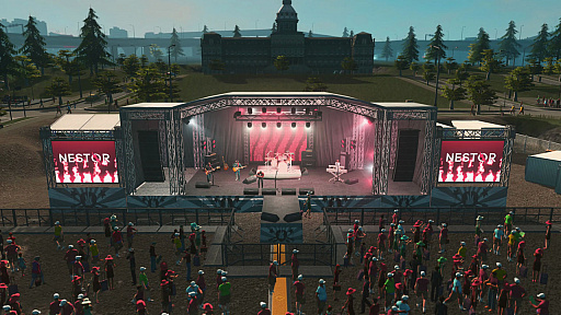 画像ギャラリー No.003のサムネイル画像 / 「Cities: Skylines」の最新拡張パックで音楽フェスティバルを開催しよう。配信開始は2017年8月17日