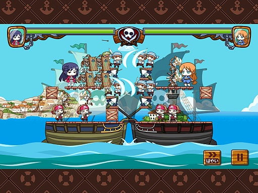 画像ギャラリー No.004のサムネイル画像 / 海賊の魂が，ドンッ！　とぶつかる。スマホ向けシミュレーション「どっかーん海賊団」を紹介する「（ほぼ）日刊スマホゲーム通信」第697回