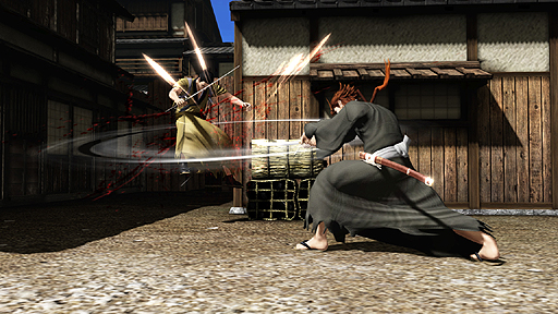 画像ギャラリー No.005のサムネイル画像 / PS3「憂世ノ志士」は2015年1月29日に，PS Vita「憂世ノ浪士」は同2月11日にそれぞれ発売。激動の幕末を舞台にした“爽快剣戟”アクションADV