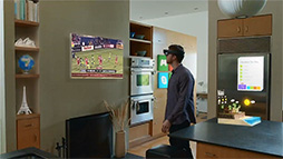 画像ギャラリー No.006のサムネイル画像 / Microsoftの驚くべき隠し球,立体映像対応HMD「HoloLens」は何ができるのか?