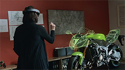 画像ギャラリー No.008のサムネイル画像 / Microsoftの驚くべき隠し球,立体映像対応HMD「HoloLens」は何ができるのか?