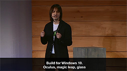 画像ギャラリー No.012のサムネイル画像 / Microsoftの驚くべき隠し球,立体映像対応HMD「HoloLens」は何ができるのか?