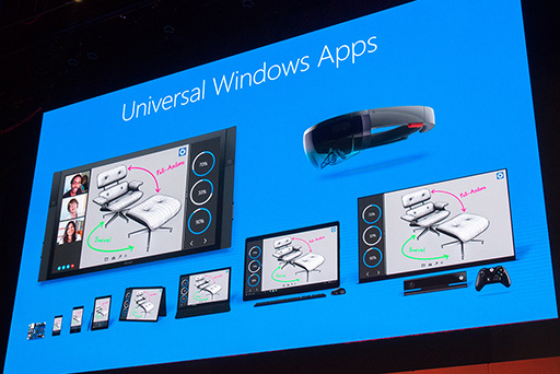 画像ギャラリー No.003のサムネイル画像 / ［COMPUTEX］リリースを7月に控えるWindows 10の利点や機能がアピールされたMicrosoftプレスカンファレンス