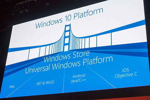画像ギャラリー No.004のサムネイル画像 / ［COMPUTEX］リリースを7月に控えるWindows 10の利点や機能がアピールされたMicrosoftプレスカンファレンス