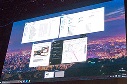 画像ギャラリー No.011のサムネイル画像 / ［COMPUTEX］リリースを7月に控えるWindows 10の利点や機能がアピールされたMicrosoftプレスカンファレンス