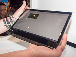 画像ギャラリー No.023のサムネイル画像 / ［COMPUTEX］リリースを7月に控えるWindows 10の利点や機能がアピールされたMicrosoftプレスカンファレンス