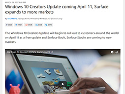 画像ギャラリー No.002のサムネイル画像 / Windows 10の次期大型アップデート「Creators Update」は4月11日に配信開始。ゲーム向け最適化機能やゲーム実況機能が大きな目玉に