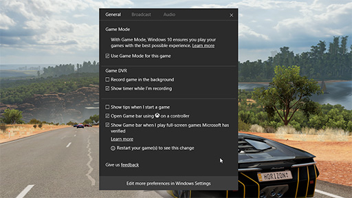 画像ギャラリー No.004のサムネイル画像 / Windows 10の次期大型アップデート「Creators Update」は4月11日に配信開始。ゲーム向け最適化機能やゲーム実況機能が大きな目玉に