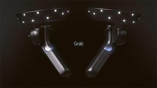 画像ギャラリー No.007のサムネイル画像 / Microsoft,VR・AR技術「Windows Mixed Reality」対応のモーションコントローラを発表。Windows 10の次期大型アップデートも明らかに