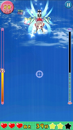 画像ギャラリー No.006のサムネイル画像 / 宇宙から地球へ出勤！　スマートフォン向けアクション「レイちゃん、大気圏に突入する!」を紹介する「（ほぼ）日刊スマホゲーム通信」第664回