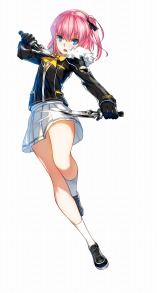 画像ギャラリー No.012のサムネイル画像 / 「CLOSERS」2人目の主要キャラクター「ミコト=アマミヤ」（CV：悠木 碧）は念動力で敵を寄せ付けない遠距離タイプのCASTER