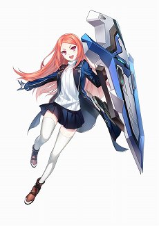 画像ギャラリー No.001のサムネイル画像 / 「CLOSERS」，大盾を武器に戦う新キャラクター「ルナ＝アイギス」が7月19日に実装