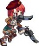 画像ギャラリー No.009のサムネイル画像 / 「ソウルスラッシュサガ」,遠距離攻撃を得意とする新キャラ「ピストラー」が追加