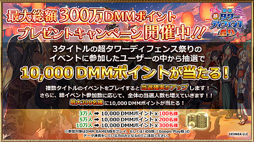 画像ギャラリー No.004のサムネイル画像 / 「アイギス」「城プロ:RE」「モンスター娘TD」，共通コラボイベント“第一回超タワーディフェンス祭り”を開催
