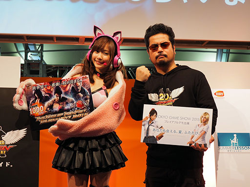 画像ギャラリー No.015のサムネイル画像 / ［TGS 2015］「鉄拳プロジェクト×サマーレッスン スペシャルステージ」をレポート。デモが披露された「リアルタイムモーションキャプチャー」は本当にすごい技術だった