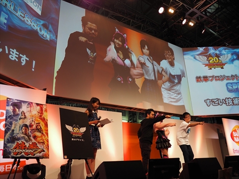 画像ギャラリー No.021のサムネイル画像 / ［TGS 2015］「鉄拳プロジェクト×サマーレッスン スペシャルステージ」をレポート。デモが披露された「リアルタイムモーションキャプチャー」は本当にすごい技術だった