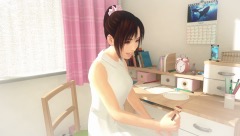 画像ギャラリー No.002のサムネイル画像 / 本日配信開始の「サマーレッスン:宮本ひかり セカンドフィール」のPVが公開。メイド服が追加される「エクストラシーン 喫茶編」は12月15日配信