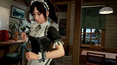 画像ギャラリー No.004のサムネイル画像 / 「サマーレッスン」に“メイド服”特化の新シチュエーションが追加。DLC「宮本ひかり エクストラシーン 喫茶店編」が配信開始