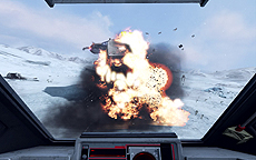 画像ギャラリー No.007のサムネイル画像 / アーケード用STG「STAR WARS BATTLE POD」，未公開ステージ「ホス」「ベイダーズ・リベンジ」の映像が公開