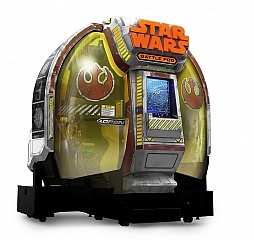 画像ギャラリー No.002のサムネイル画像 / 「スター・ウォーズ：バトル ポッド」の筐体が456万円で個人向けに販売決定。1200万円の「プレミアム・エディション」も