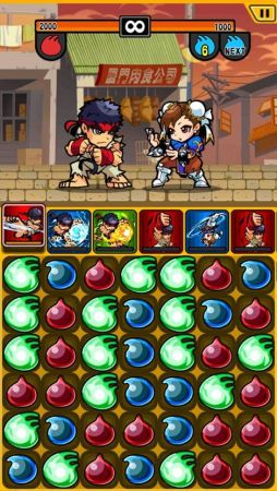 画像ギャラリー No.019のサムネイル画像 / スマホ向けアプリ「ストリートファイター パズルスピリッツ」が発表。おなじみのキャラクターがパズルでバトル