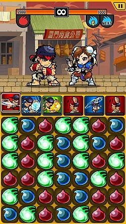 画像ギャラリー No.015のサムネイル画像 / 「ストリートファイター パズルスピリッツ」パズルの遊び方やスキルイラストを公開